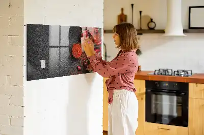 Magnetisk rittavla röd