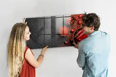 Magnetisk rittavla röd