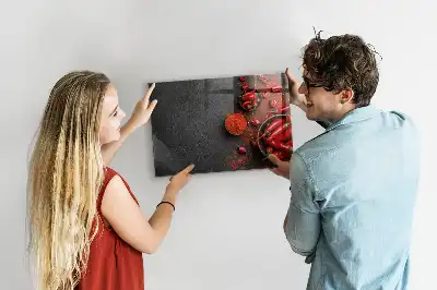 Magnetisk rittavla röd