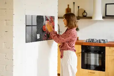 Magnetisk rittavla röd