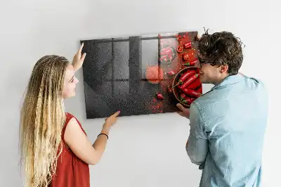 Magnetisk rittavla röd