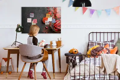 Magnetisk rittavla röd
