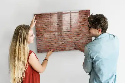 Magnetisk rittavla tegelvägg