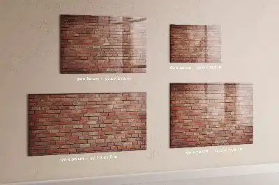 Magnetisk rittavla tegelvägg
