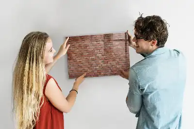 Magnetisk rittavla tegelvägg