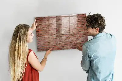 Magnetisk rittavla tegelvägg