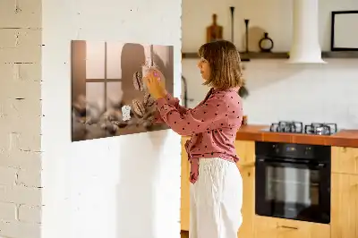 Magnetisk rittavla kaffebönsdesign