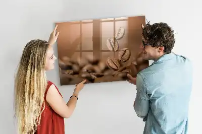 Magnetisk rittavla kaffebönsdesign