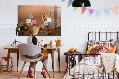 Magnetisk rittavla kaffebönsdesign