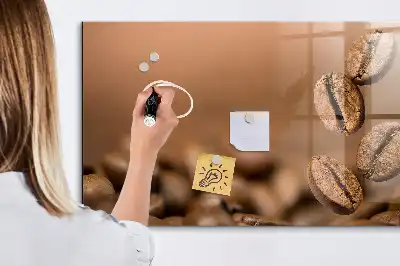 Magnetisk rittavla kaffebönsdesign