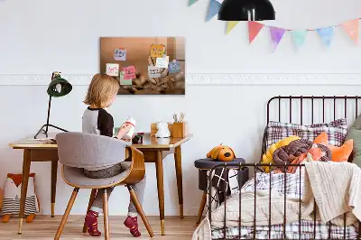 Magnetisk rittavla kaffebönsdesign