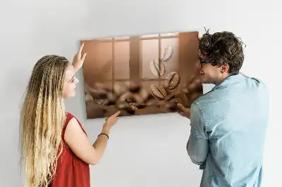 Magnetisk rittavla kaffebönsdesign