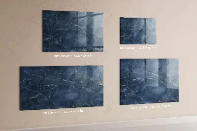 Magnetisk rittavla i elegant marmorutförande