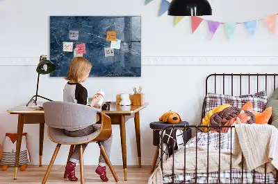 Magnetisk rittavla i elegant marmorutförande