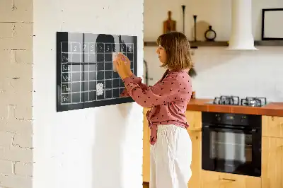 Magnetisk rittavla med lektionsschema