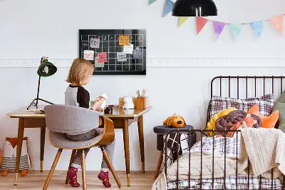 Magnetisk rittavla med lektionsschema