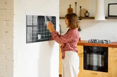 Magnetisk rittavla med lektionsschema