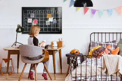 Magnetisk rittavla med lektionsschema