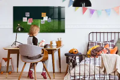 Magnetisk rittavla med fotbollsplan
