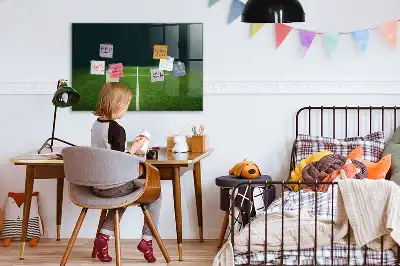 Magnetisk rittavla med fotbollsplan
