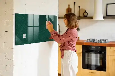 Magnetisk tavla med penna med bladmönster