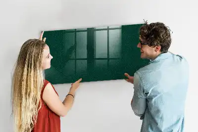 Magnetisk tavla med penna med bladmönster