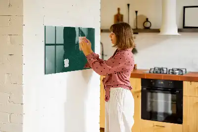 Magnetisk tavla med penna med bladmönster