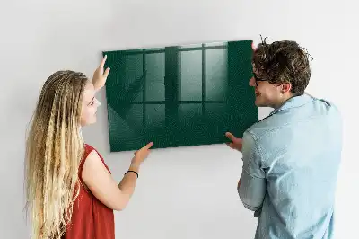 Magnetisk tavla med penna med bladmönster