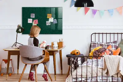Magnetisk tavla med penna med bladmönster