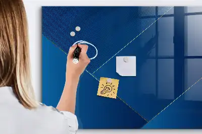 Magnetisk rittavla dekorativ abstrakt design
