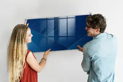 Magnetisk rittavla dekorativ abstrakt design