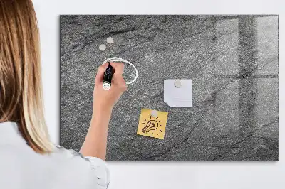 Magnetisk tavla med penna motiv av vulkanisk klippa