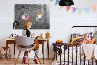 Magnetisk tavla med penna motiv av vulkanisk klippa