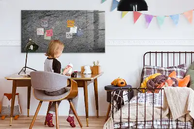 Magnetisk tavla med penna motiv av vulkanisk klippa