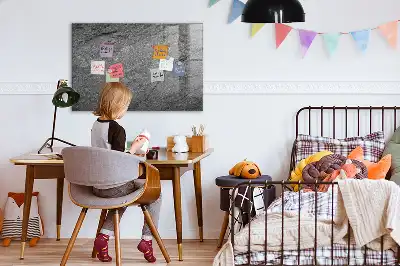 Magnetisk tavla med penna motiv av vulkanisk klippa