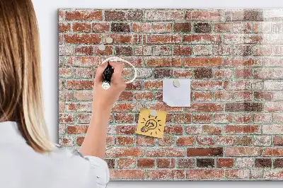 Magnetisk rittavla tegelvägg