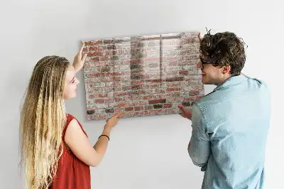 Magnetisk rittavla tegelvägg