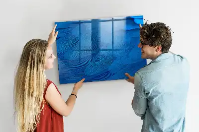 Magnetisk rittavla fågelfjäder