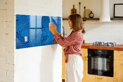 Magnetisk rittavla fågelfjäder