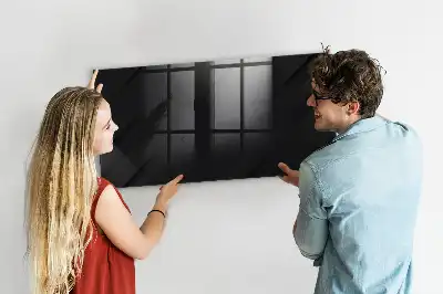 Magnetisk rittavla med mönster för mörk vägg