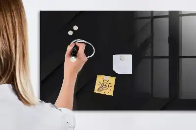 Magnetisk rittavla med mönster för mörk vägg