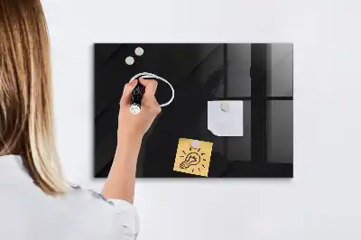Magnetisk rittavla med mönster för mörk vägg