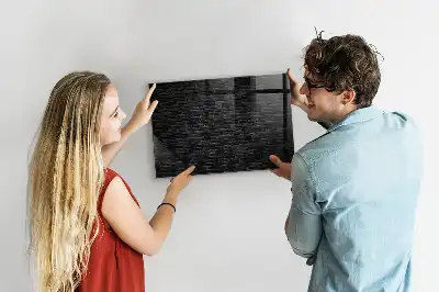 Magnetisk rittavla mörk tegelvägg