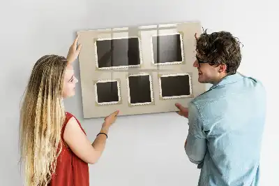 Magnetisk tavla med penna retroramar