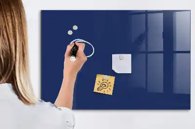 Magnetisk rittavla i blå färg