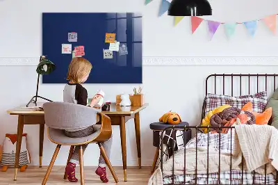 Magnetisk rittavla i blå färg