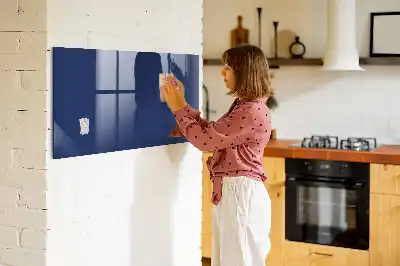 Magnetisk rittavla i blå färg