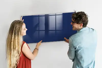 Magnetisk rittavla i blå färg