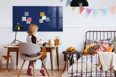 Magnetisk rittavla i blå färg
