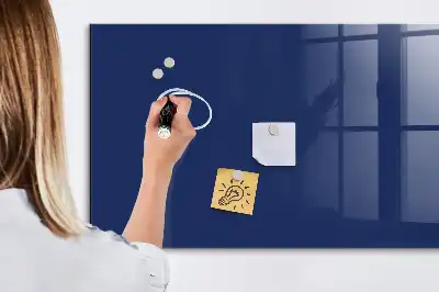 Magnetisk rittavla i blå färg